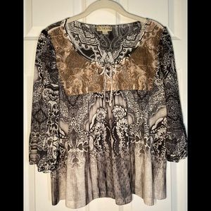 Live and let live peasant top.